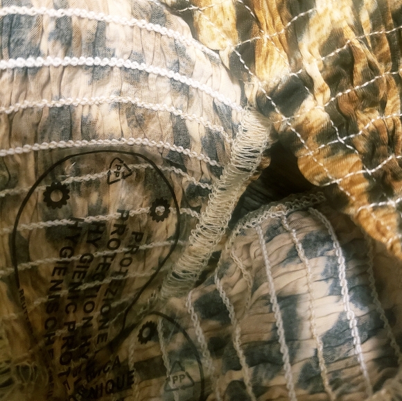 Nwt's PRINCESS POLLEY LEOPARD 🐆 HIGHWAISTED TRIANGLE STRING BIKINI 👙 SIZE US 2 - Picture 5 of 9